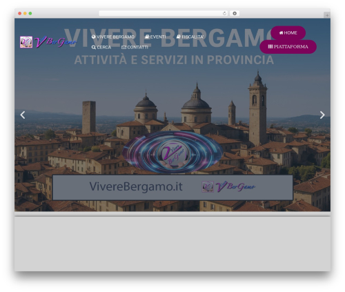 ombrello WordPress theme - viverebergamo.com