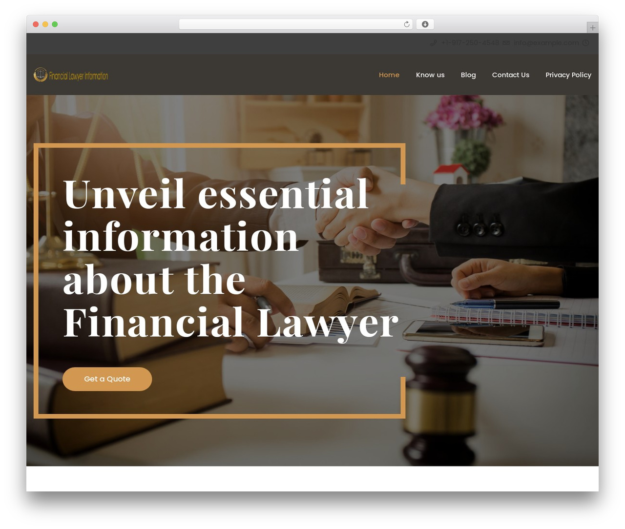 Relxtower WordPress theme - ditechfinancial.com