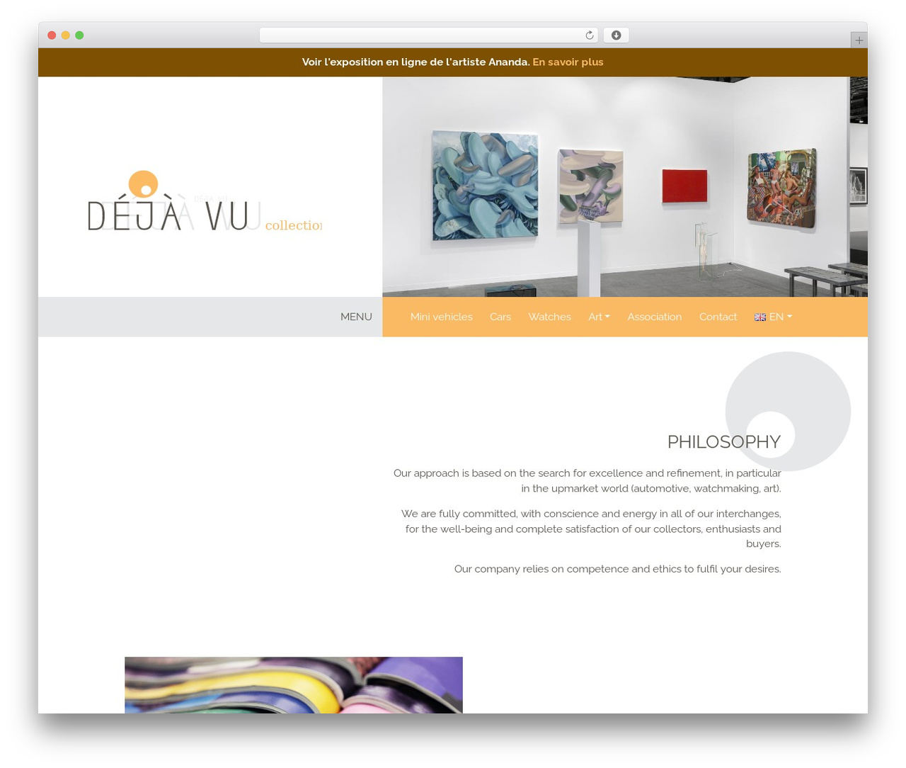 WP theme wr-collection - deja-vu-collection.ch
