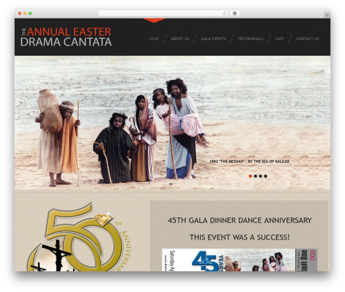cherry theme WordPress - dramacantata.com