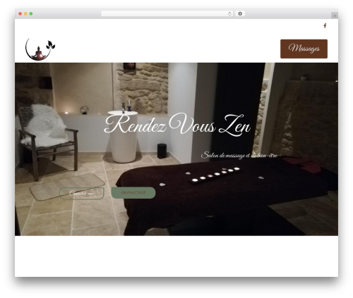 Cuber WordPress theme design - rendezvouszen.com