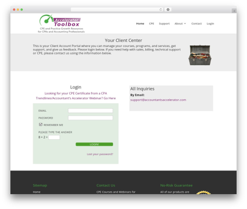 Progressally WordPress plugin - acceleratortoolbox.com