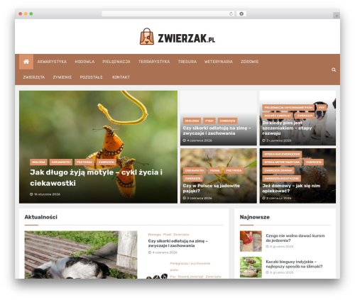 Docile Plus WordPress theme - zwierzak.pl