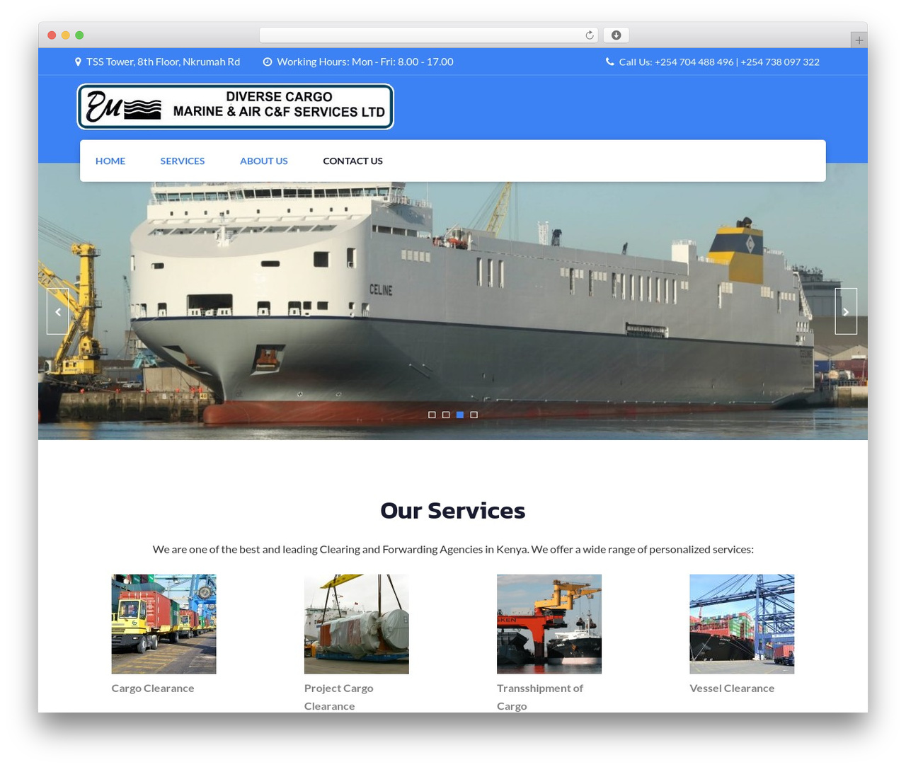 Fetch WordPress theme - diverseservices.net