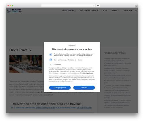 Winamaz WordPress plugin - travauxdevis.net