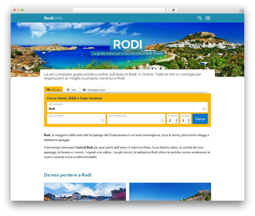 Guide WordPress theme - rodi.info