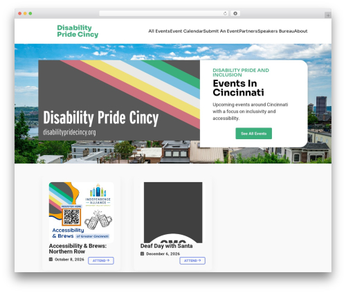 Eventin pro WordPress plugin - disabilitypridecincy.org