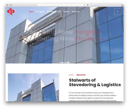 Logio elementor WordPress plugin - orissastevedores.com