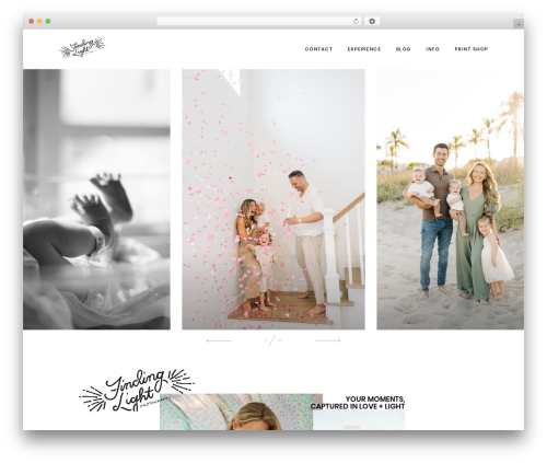 Flo flex builder WordPress plugin - findinglightphotography.com