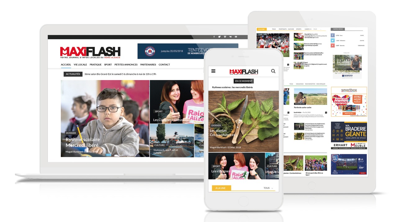 Maxi Flash theme WordPress