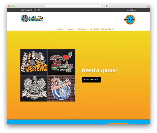 Theme WordPress Divi - jssilkscreens.com