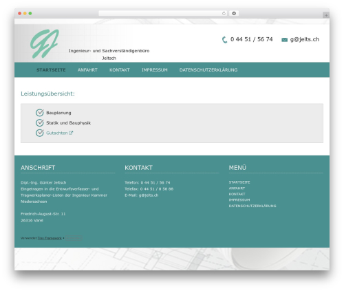Tiny Framework WordPress theme - jeltsch.biz Tiny Framework WordPress theme - jeltsch.biz