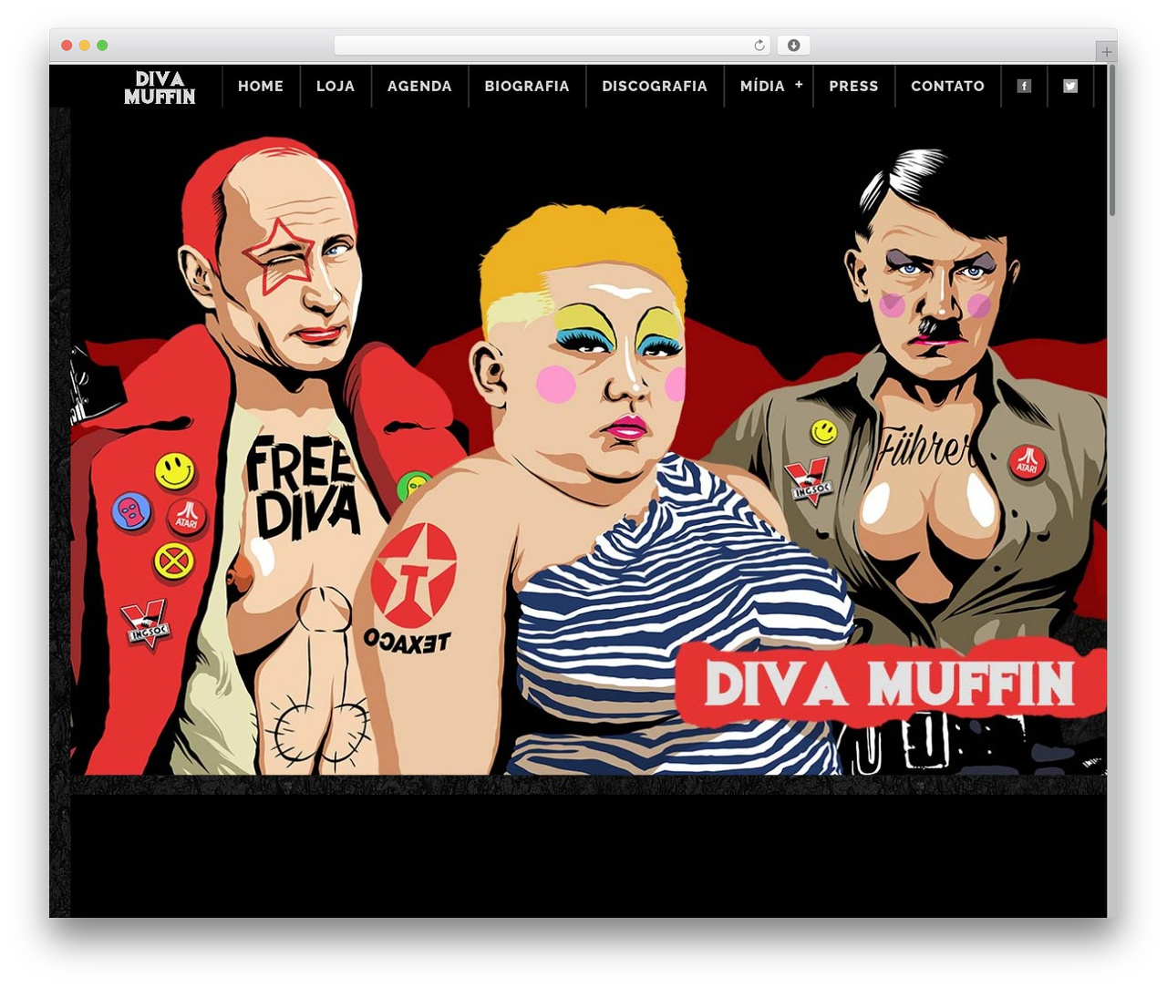 WordPress responsive theme by J.Duarte Design WP theme - divamuffin.com
