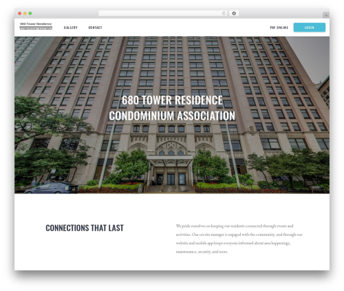 WordPress theme COA - 680tower.com