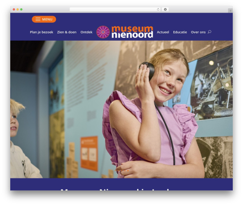 Divi supercustom menu WordPress plugin - museumnienoord.nl
