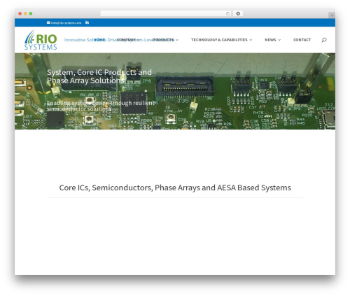 Divi framework global footer injector WordPress plugin - rio-system.com
