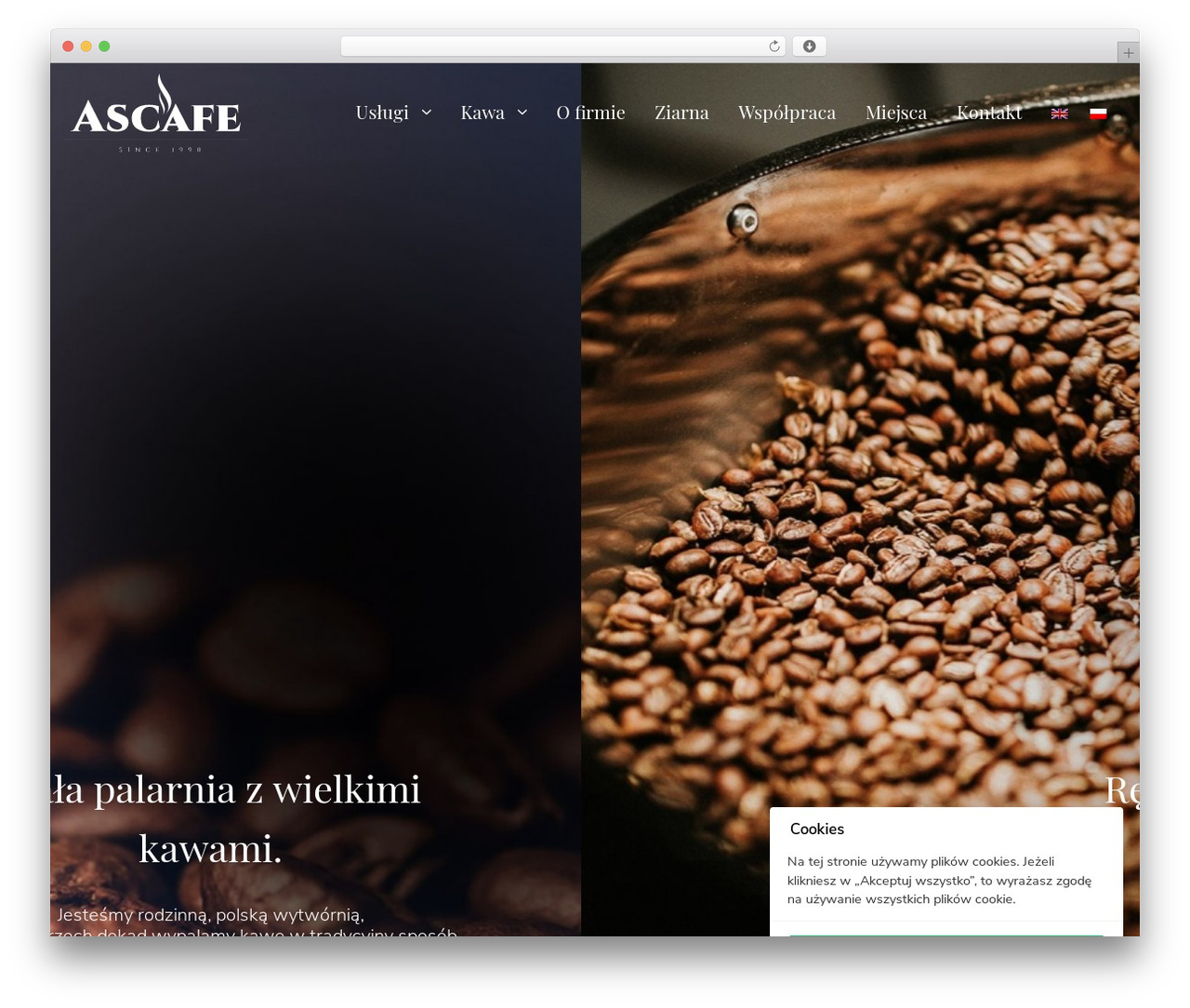 Ascafe WordPress theme - ascafe.pl Ascafe WordPress theme - ascafe.pl