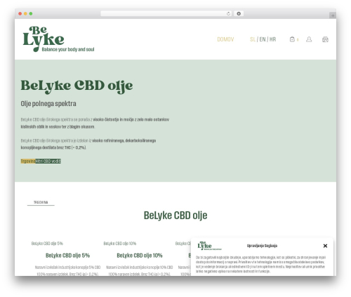 Calmes WordPress theme - belyke.com