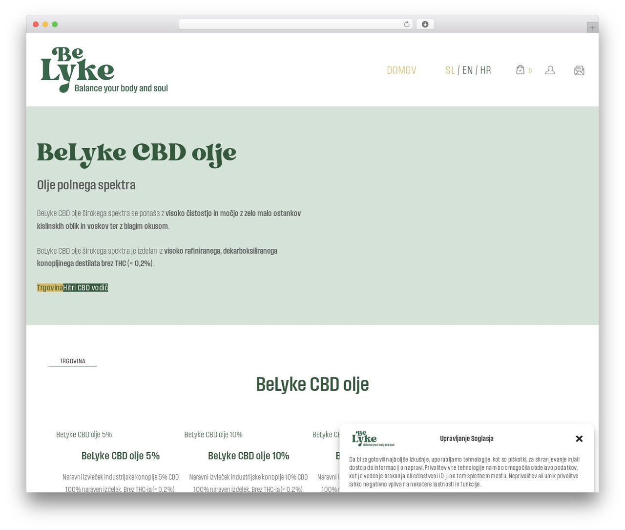 Calmes WordPress theme - belyke.com