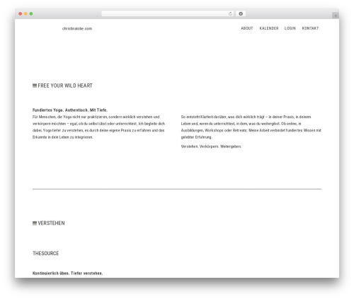 Definity premium WordPress theme - christinalobe.com Definity premium WordPress theme - christinalobe.com