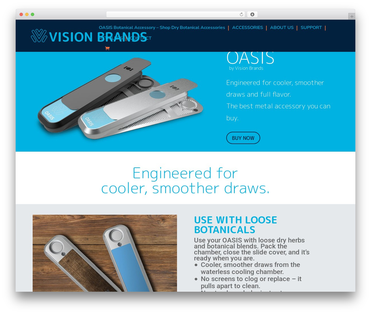 Divi WordPress theme - visionpipes.com