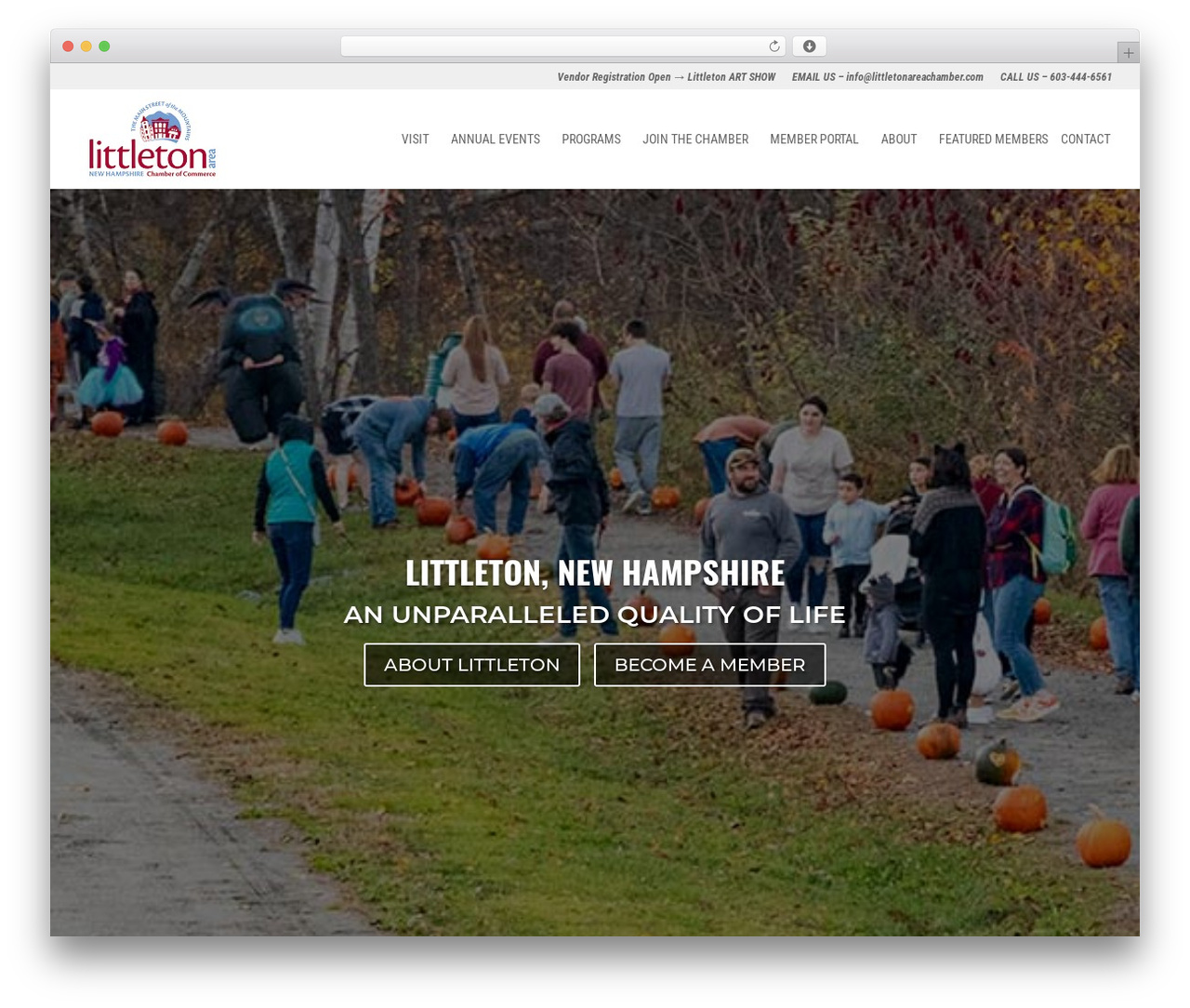Divi WordPress theme - littletonareachamber.com