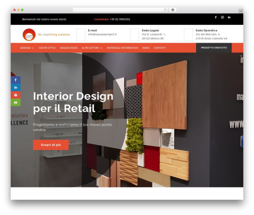 Divi WordPress theme - equipeproject.it