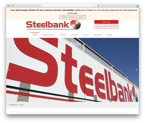 Wp browser update WordPress plugin - steelbank.co.za