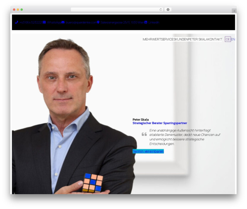 Querdenke theme WordPress - querdenke.com