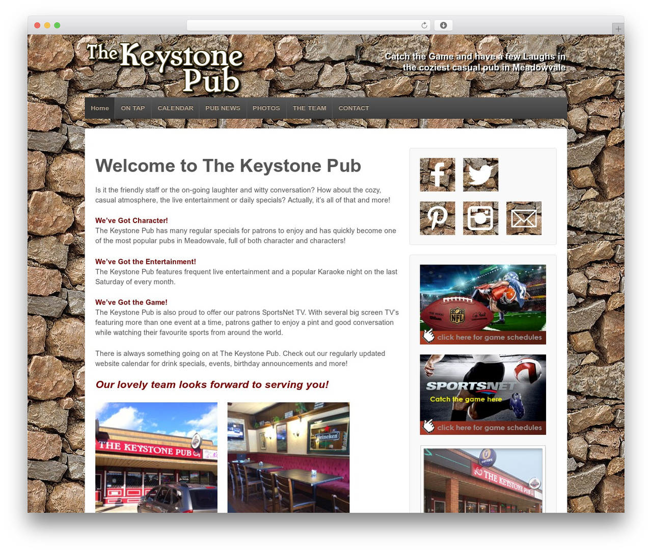 Responsive WordPress theme design - thekeystonepub.com Responsive WordPress theme design - thekeystonepub.com