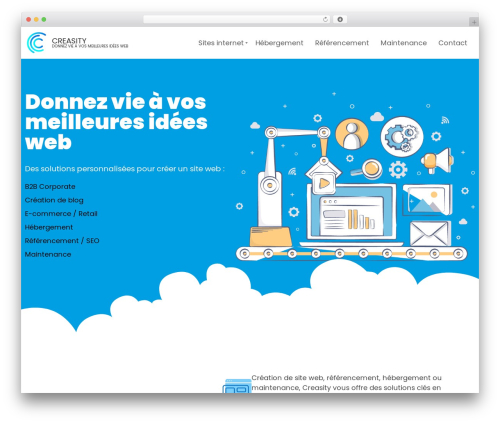 Portfolio kit WordPress plugin - creasity.com