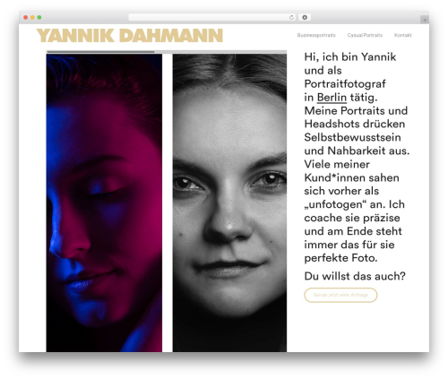 Webify WordPress website theme - yanniknoahdahmann.com