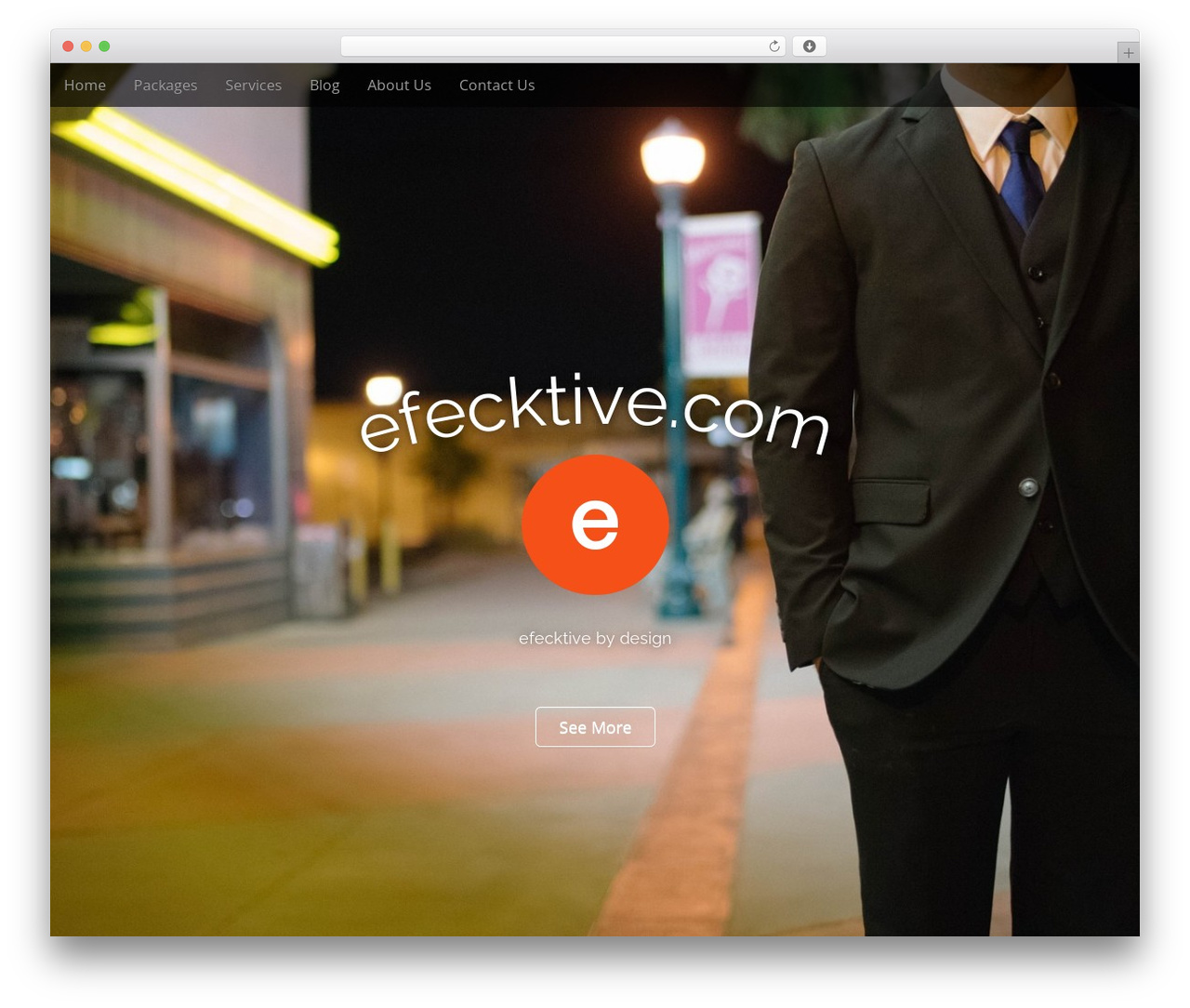 WordPress theme Arcade Basic - efecktive.com