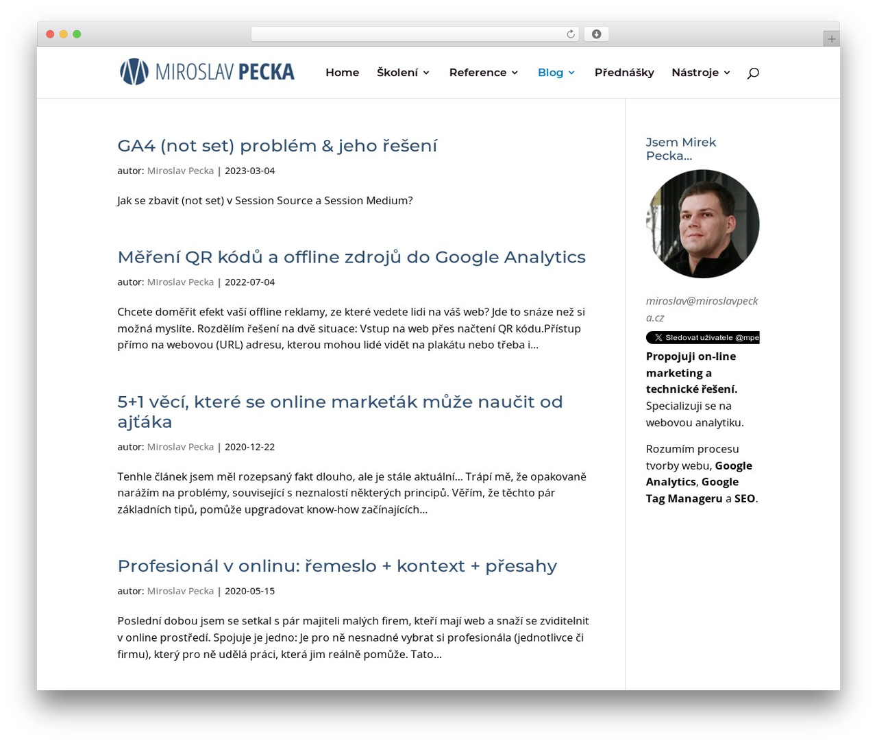 WordPress theme Divi Child od WPlama.cz - miroslavpecka.cz/blog
