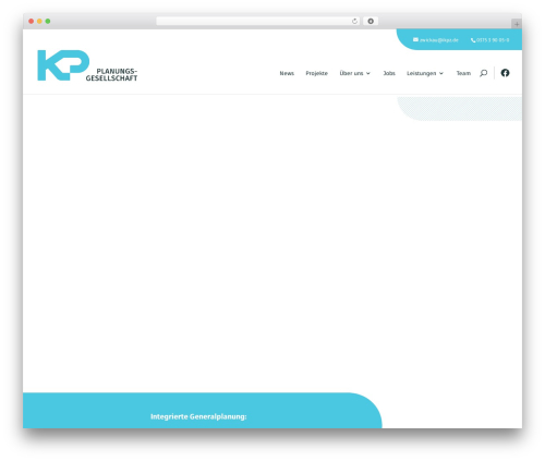 WordPress theme Divi - ikpz.de