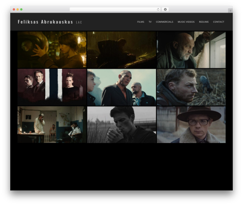 WordPress theme Mobius - felixas.com