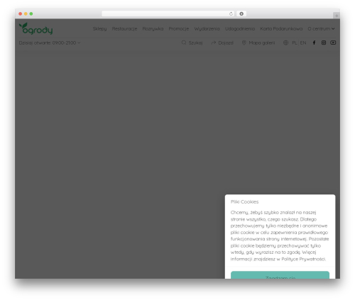 WordPress theme Web360 custom template2 - centrumogrody.pl