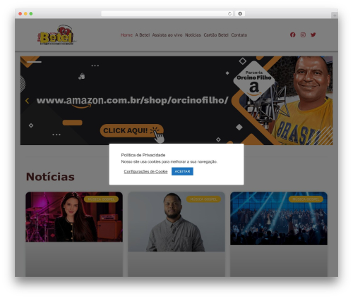 Radio Player – Live Shoutcast, Icecast and Any Audio Stream Player for WordPress (radio-player) free WordPress plugin - radiobetel98fm.com.br