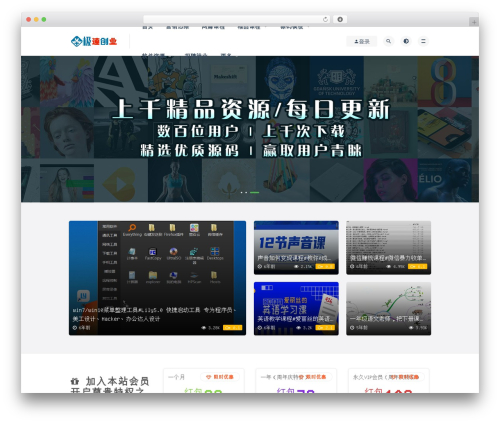 Best WordPress theme RiPro - 91ur.com