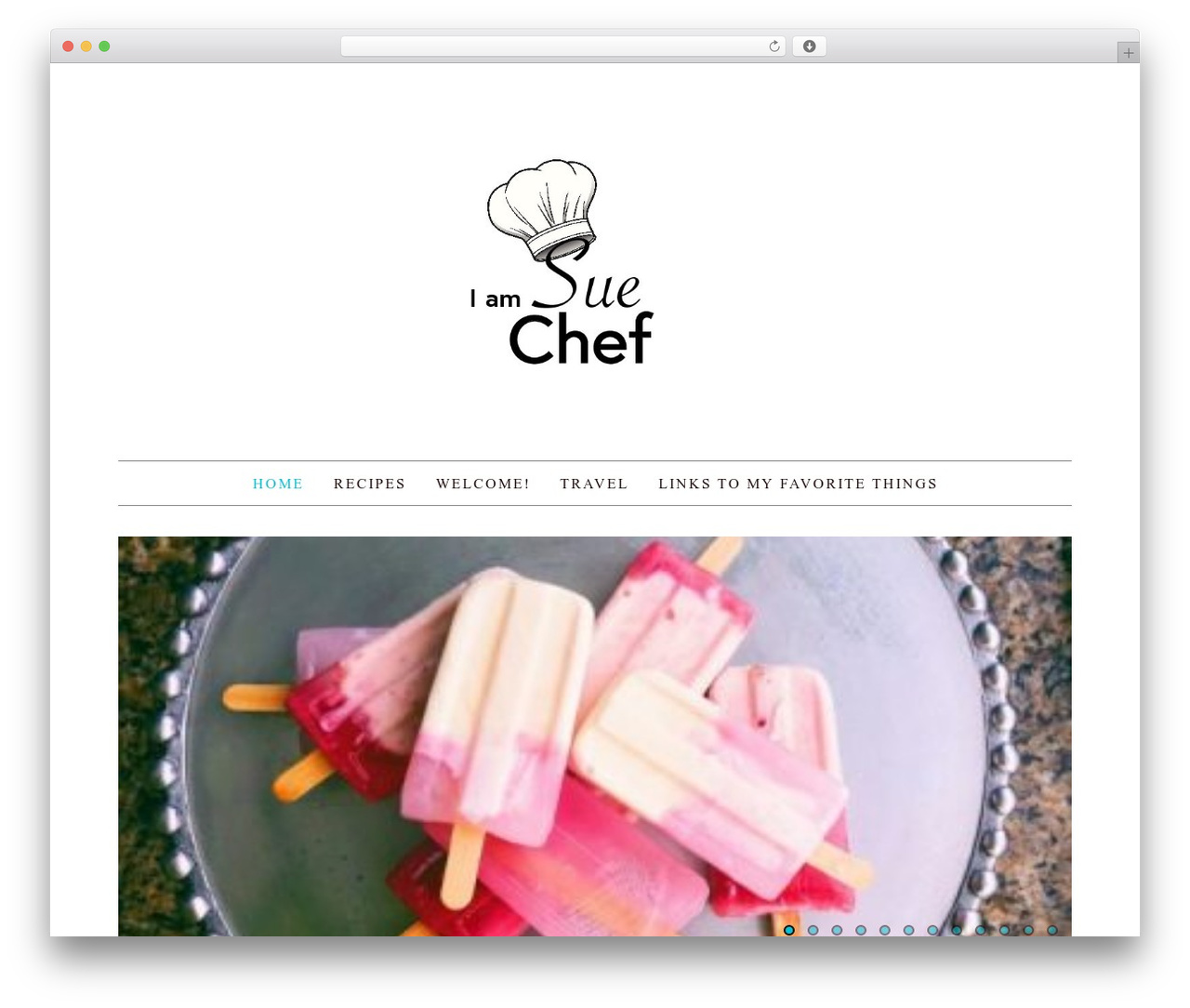 daisy WordPress theme - sueligon.com