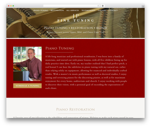 Divi WordPress theme - jpfinetuning.com