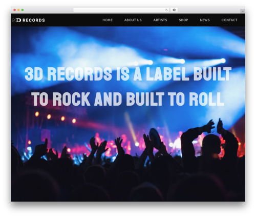 Sonaar music pro WordPress plugin - 3drecords.com