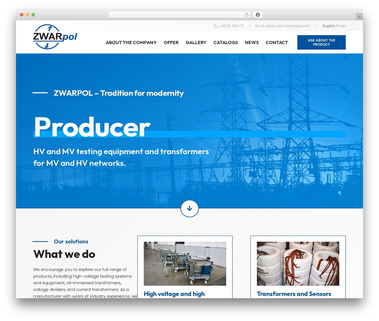 Impreza WordPress theme - zwarpol.com