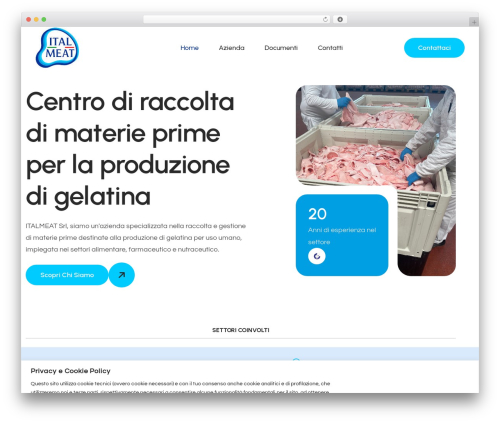 Labotrex WordPress theme - italmeat.com
