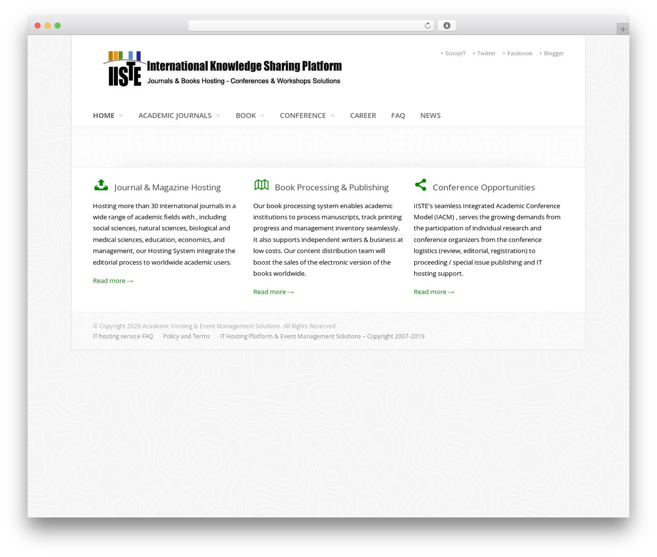 Switch theme WordPress - iiste.org Switch theme WordPress - iiste.org