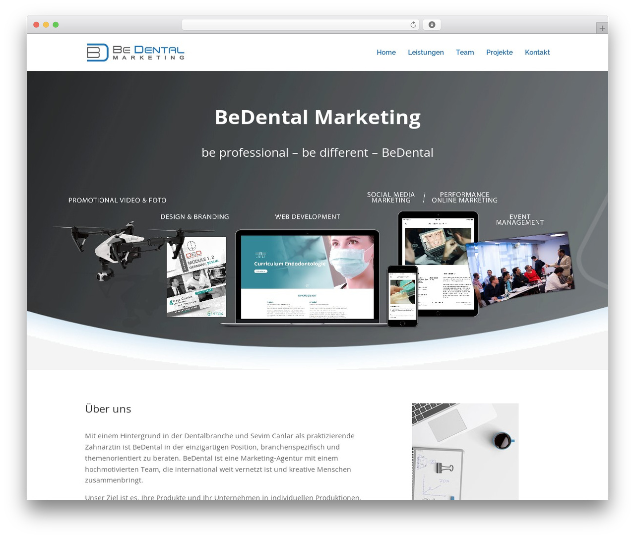 Theme WordPress Divi - bedentalmarketing.com