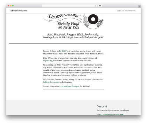 Theme WordPress Groovert - grooveonions.com