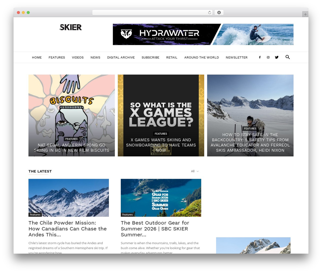 Theme WordPress Newspaper - sbcskier.com Theme WordPress Newspaper - sbcskier.com