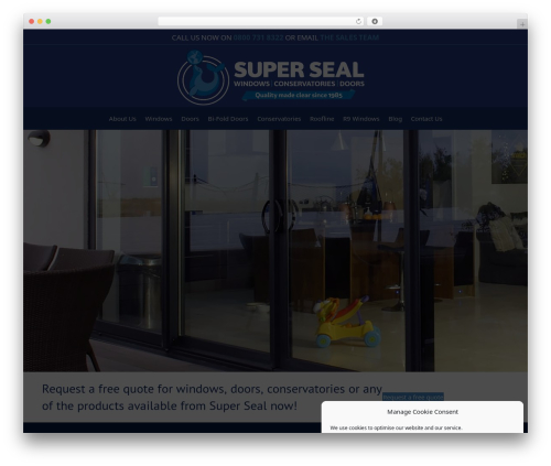 WordPress theme Beaver Builder Theme - super-seal.co.uk