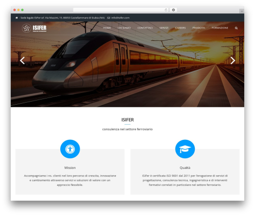 WordPress theme Ostrya - isifer.com